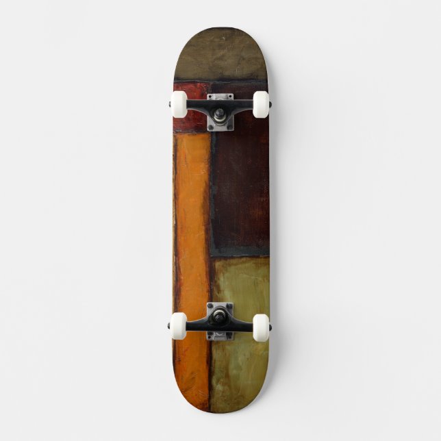 Autumnal Impressionist by Jennifer Goldberger Skateboard (Front)