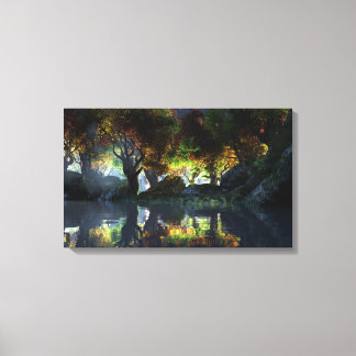 Autumnal (Night) Canvas Print