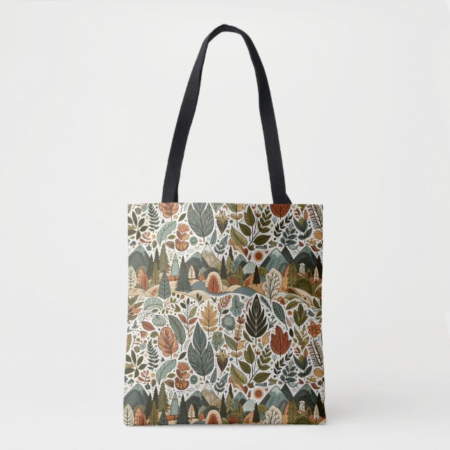 Autumnal Serenity”tote Tote Bag (Front)