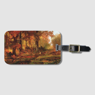 Autumnal Trees in Cresheim Glen (Philadelphia) Luggage Tag