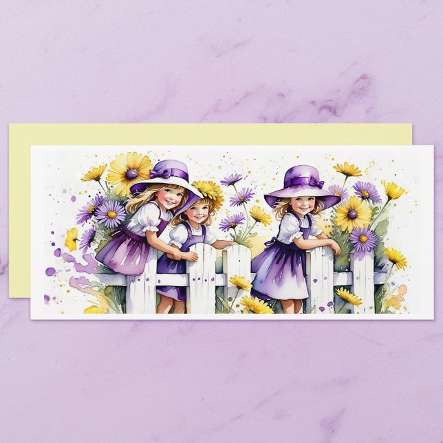 Autumn's Daughters Note  Card (Creator Uploaded)