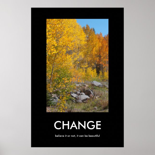 Autumn's Edge Beautiful Change Poster (Front)