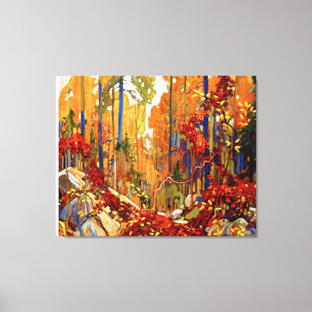 Autumn's Garland, fine art by Tom Thomson, Canvas Print (Front)