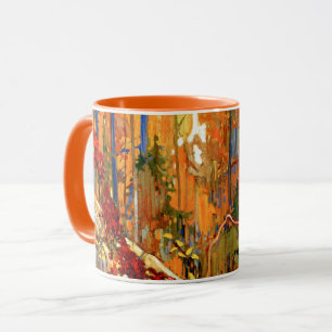 Autumn's Garland, the colours of fall, Mug