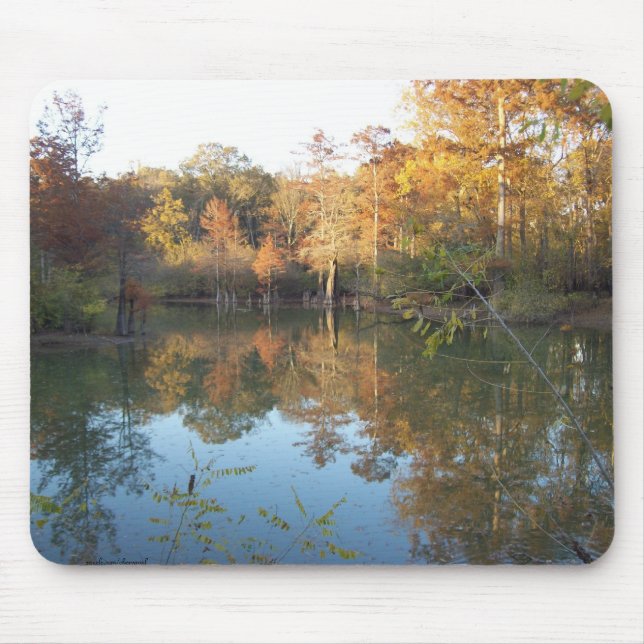 Autumn's poetry mouse mat (Front)