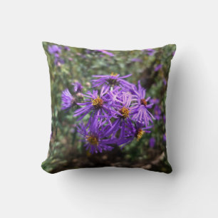 Autumn's Purple Glow Cushion