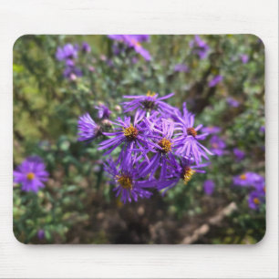 Autumn's Purple Glow Mouse Mat