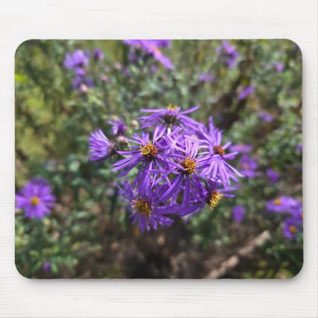 Autumn's Purple Glow Mouse Mat (Front)