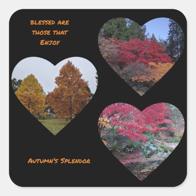 Autumn's Splendour sticker (Front)
