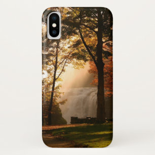 Autumns Waterfall Mist iPhone X Case