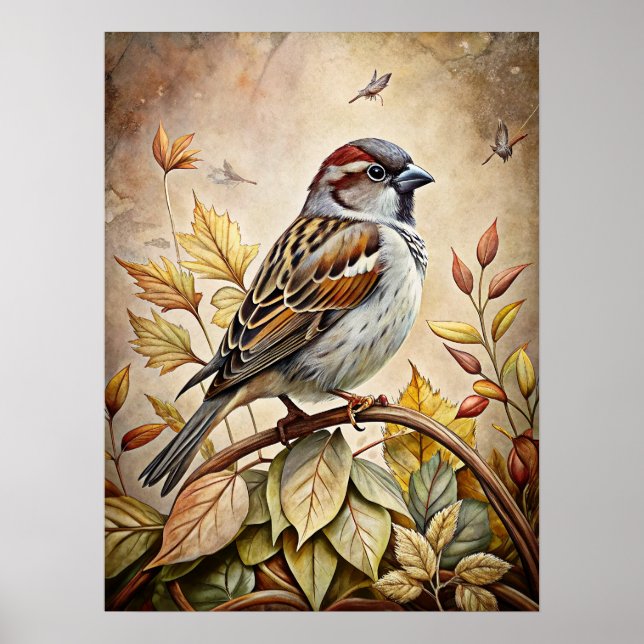 Autunm Forest Animal Poster (Front)