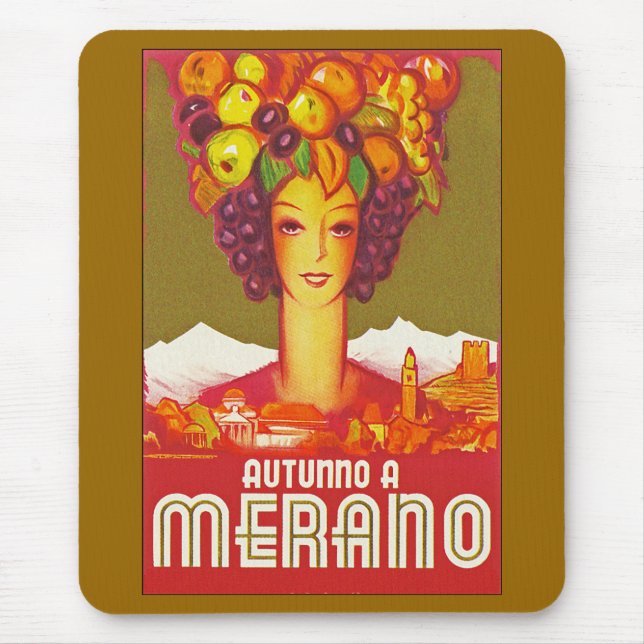 Autunno a Merano Mouse Mat (Front)