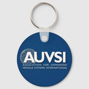 AUVSI Dark Logo Keychain