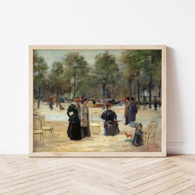 Aux Champs-Élysées | Louis Abel-Truchet Poster (Creator Uploaded)