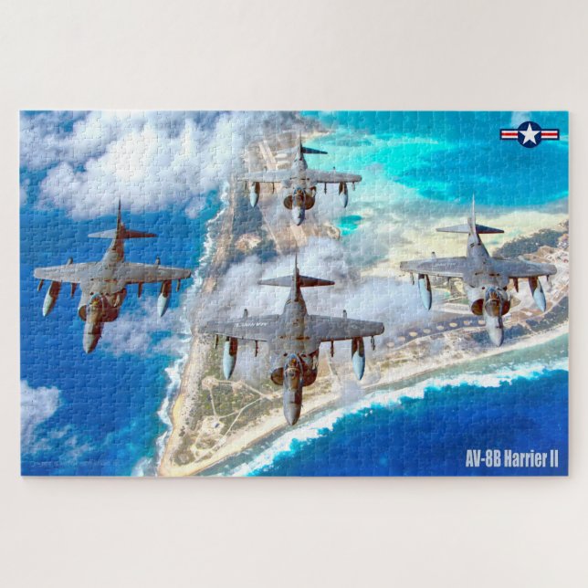 AV-8B HARRIER II (20x30 INCH) Jigsaw Puzzle (Horizontal)