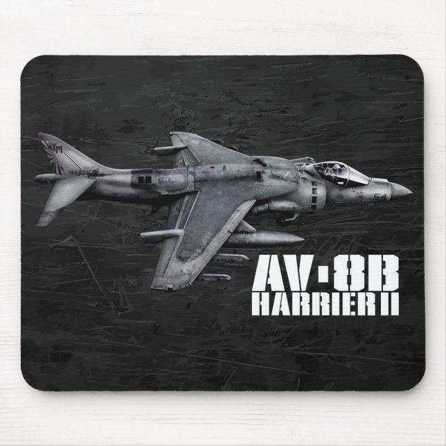 AV-8B Harrier II Mouse Mat (Front)