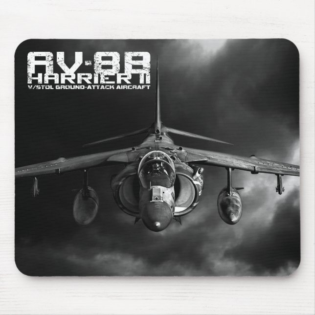 AV-8B Harrier II Mouse Mat (Front)