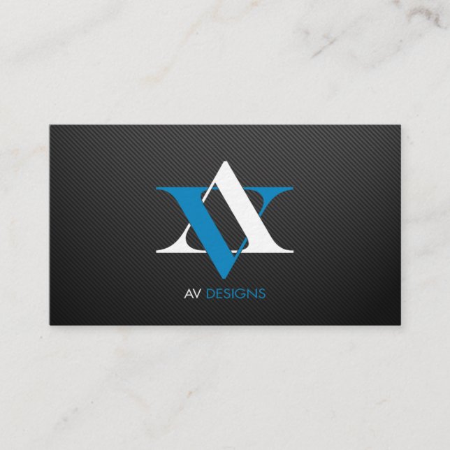 av_designs business card (Front)