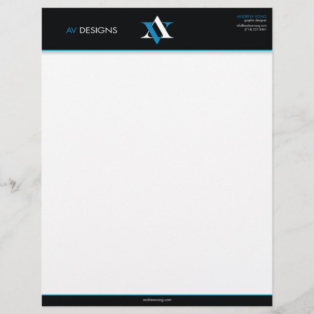 av letterhead (Front)