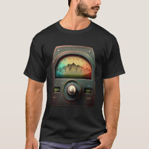 AV Technician Volume VU Meter Audio Tech Sound Rec T-Shirt