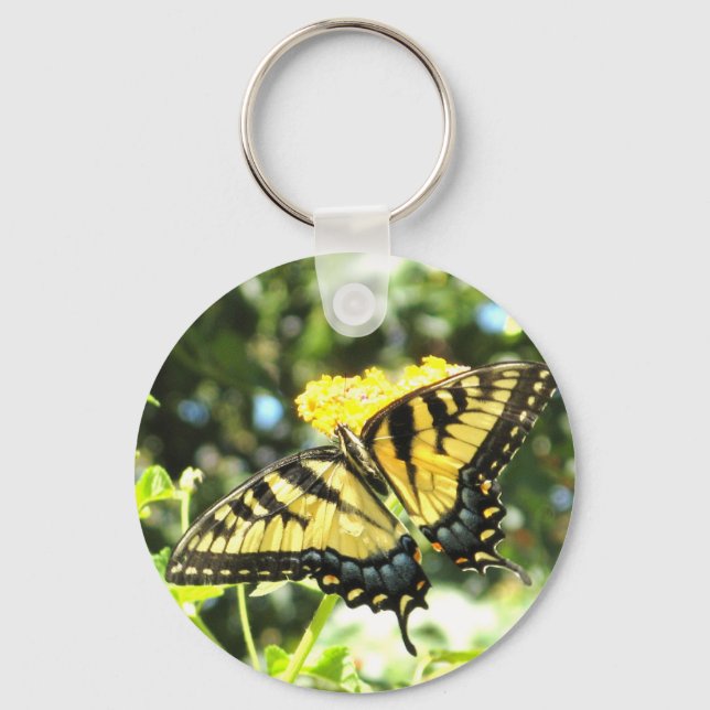 AV- Yellow Butterfly Keychain (Front)
