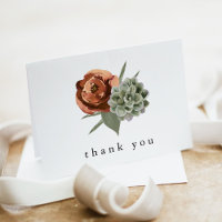 AVA Boho Terracotta Floral Succulent Desert
