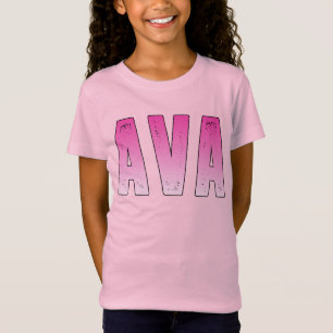 Ava pink name T-Shirt