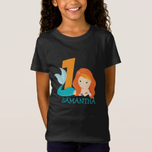 Ava – River Mermaid Goddess 1st birthday T-Shirt