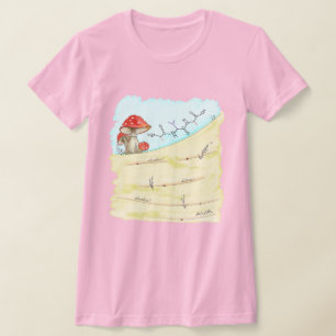 Ava spelled by amino acids, woman slim Tee