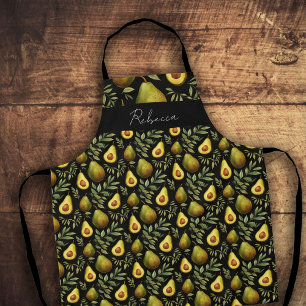 Avacado Custom Monogram Apron