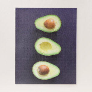 Avacado Love Green Cados Jigsaw Puzzle