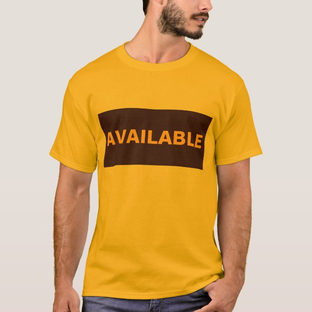 available T-Shirt (Front)