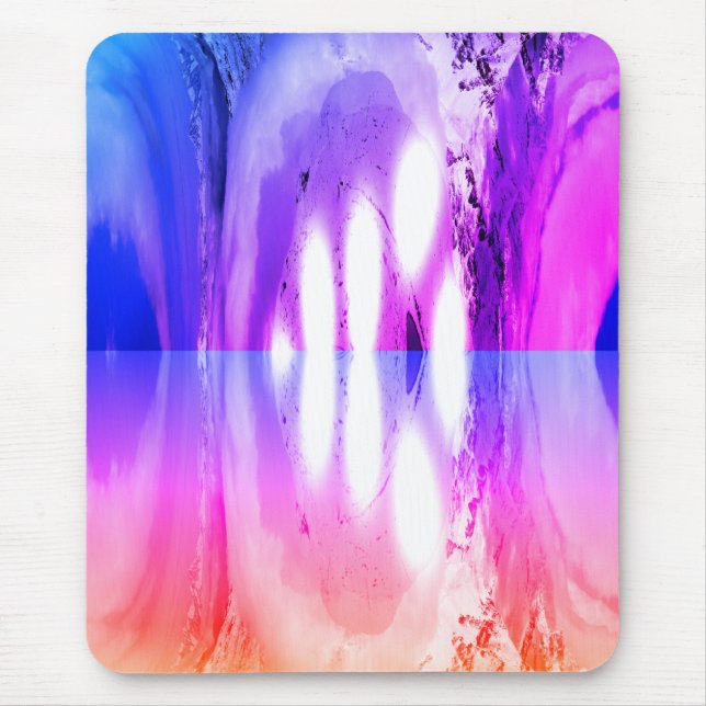 Avalanche at sunset art mouse mat (Front)