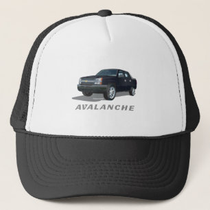 Avalanche Black Trucker Hat