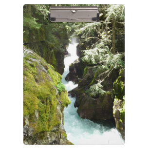 Avalanche Gorge II at Glacier National Park Clipboard