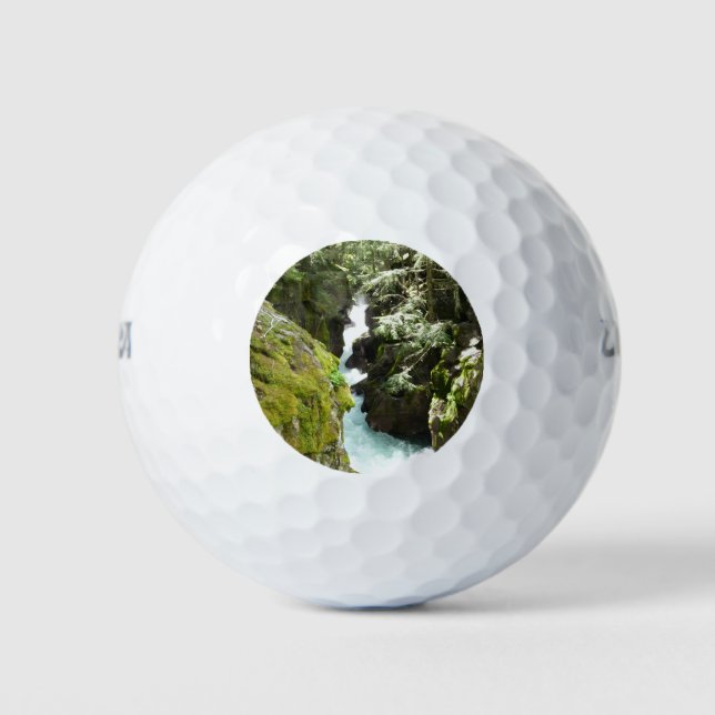 Avalanche Gorge II at Glacier National Park Golf Balls (Front)