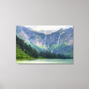 Avalanche Lake Canvas Print