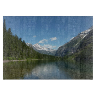 Avalanche Lake I in Glacier National Park Cutting Board