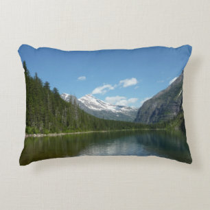 Avalanche Lake I in Glacier National Park Decorative Cushion