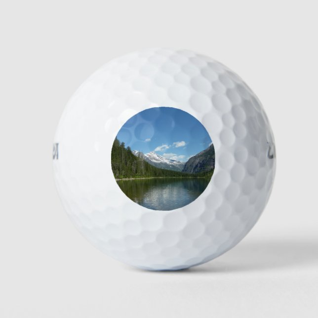 Avalanche Lake I in Glacier National Park Golf Balls (Front)