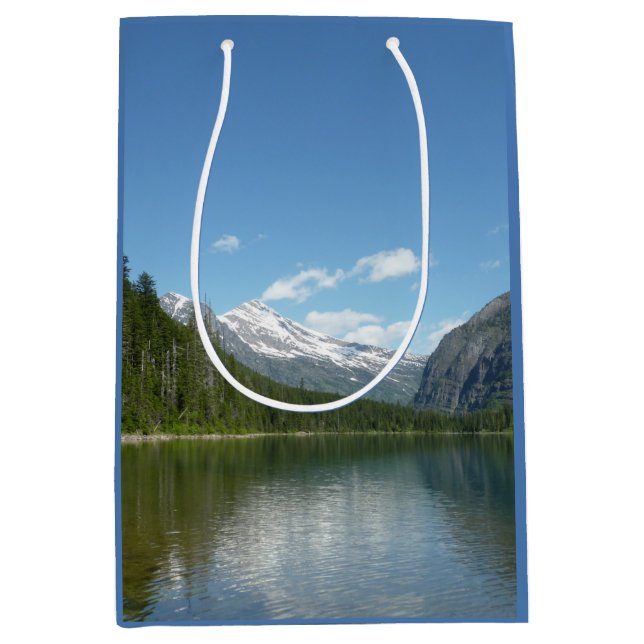 Avalanche Lake I in Glacier National Park Medium Gift Bag (Front)