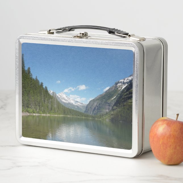 Avalanche Lake I in Glacier National Park Metal Lunch Box (In Situ)