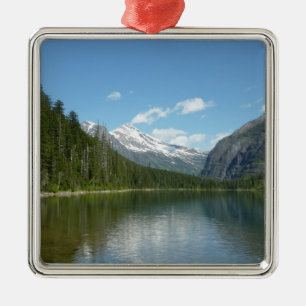 Avalanche Lake I in Glacier National Park Metal Tree Decoration