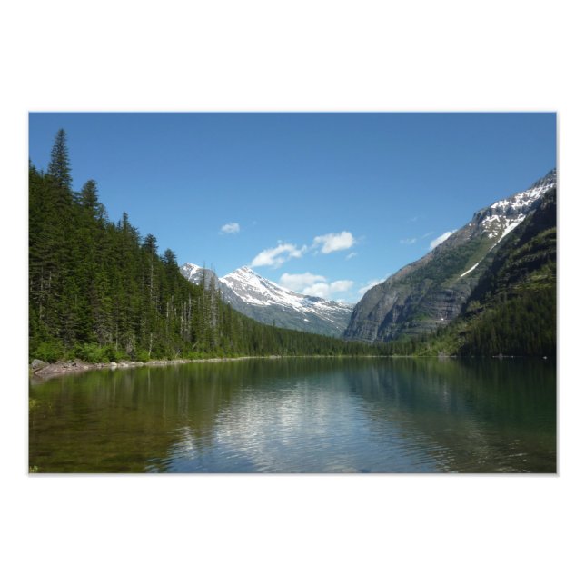 Avalanche Lake I in Glacier National Park Photo Print (Front)