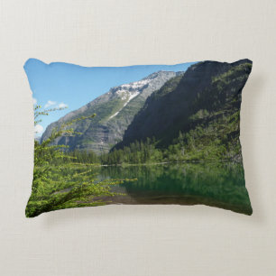 Avalanche Lake II in Glacier National Park Decorative Cushion