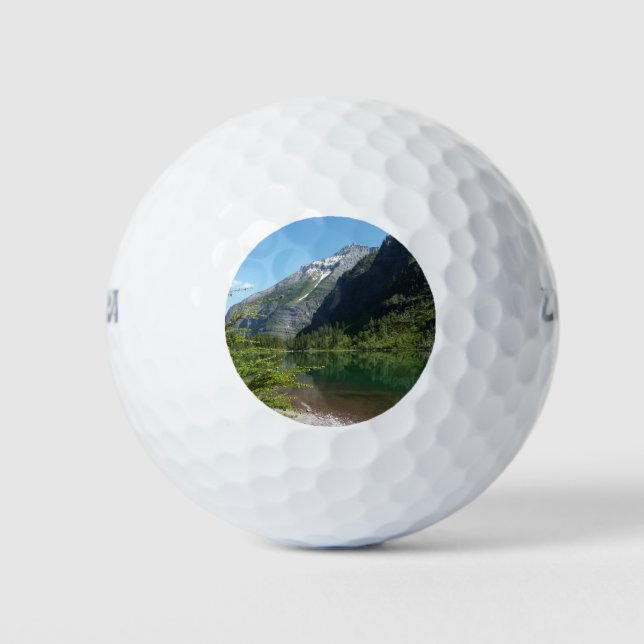Avalanche Lake II in Glacier National Park Golf Balls (Front)