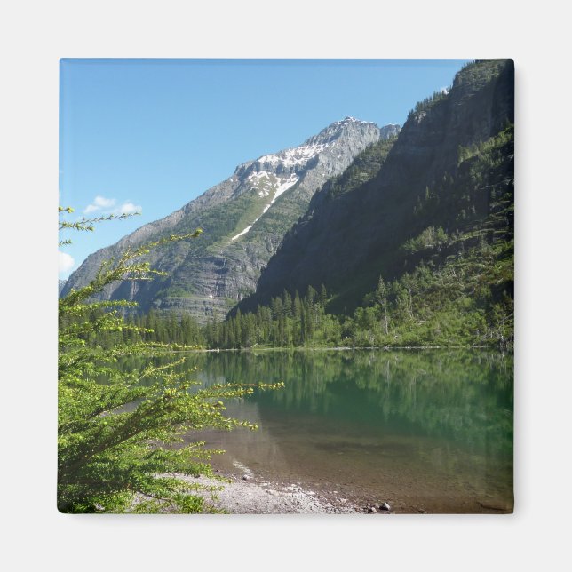 Avalanche Lake II in Glacier National Park Magnet (Front)