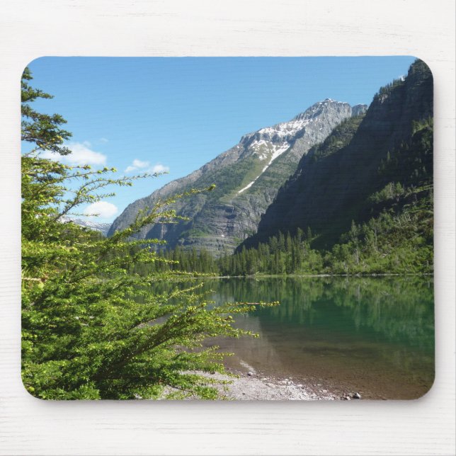 Avalanche Lake II in Glacier National Park Mouse Mat (Front)