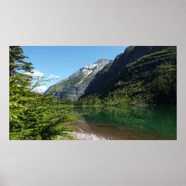 Avalanche Lake II in Glacier National Park Poster (Front)