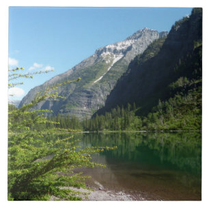 Avalanche Lake II in Glacier National Park Tile